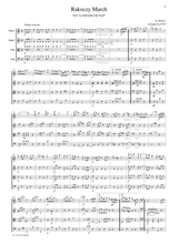Berlioz Rakoczy March For String Quartet Cb701