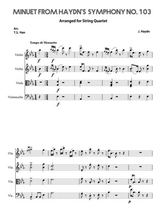 Minuet From Haydns Symphony No 103