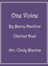 One Voice For Clarinet Duet