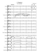 Patetico No 5 From Seven Episodes For Orchestra