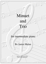 Minuet And Trio For Piano Solo