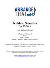 Kuhlau Sonatina Op 55 No 1