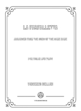 Bellini La Farfalletta For Violin And Piano
