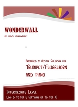 Wonderwall Trumpet Flugelhorn And Piano Intermediate Level