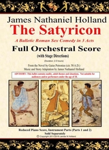 The Satyricon A Balletic Roman Sex Comedy In 3 Acts Full Orchestral Score