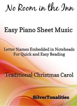 No Room In The Inn Easy Piano Sheet Music