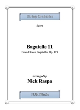 Bagatelle 11 For String Orchestra Score