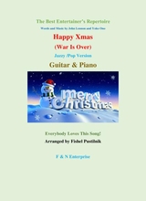 Happy Xmas War Is Over For Guitar And Piano