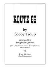 Route 66 Fr Saxophon Quintett