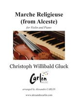 Marche Religieuse From Alceste By Gluck Arranged For Violin And Piano
