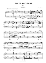 Albeniz Suite Ancienne Op 54 I Gavota