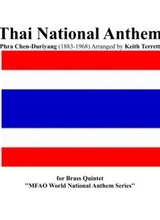 Thai National Anthem For Brass Quintet