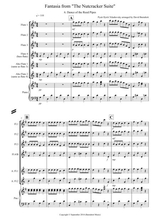 Dance Of The Reed Pipes Fantasia From Nutcracker For Flute Quartet