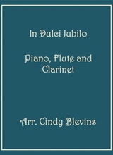 In Dulci Jubilo For Piano Flute And Clarinet