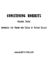 Concerning Hobbits From The Lord Of The Rings String Duo Vln Vc