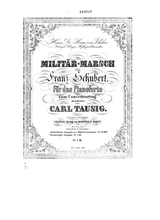 Schubert Military March Original Version