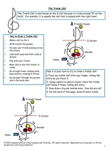 How To Draw A Treble Clef
