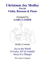 Christmas Joy Medley Trio Violin Bassoon Piano With Parts
