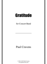 Gratitude Concert Band Score And Parts
