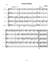 Clasical Medley Quinteto De Saxofones