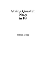 String Quartet No 3 In F Sharp