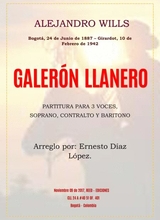 Galern Llanero Vocal Arrangement
