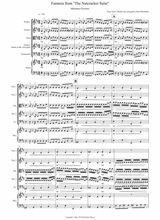 Miniature Overture Fantasia From Nutcracker For String Quartet