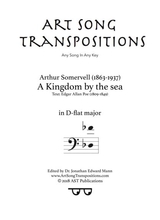 A Kingdom By The Sea D Flat Major Bass Clef