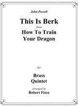 This Is Berk From How To Train Your Dragon For Brass Quintet