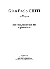 Gian Paolo Chiti Allegro For Oboe Bb Trumpet And Piano
