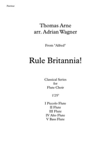 Rule Britannia Flute Choir Arr Adrian Wagner