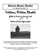 Folsom Prison Blues Treble Bass Alphanotes