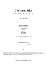 Christmas Trios For Aat Saxophones 7 Festive Favourites