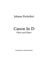 Pachelbels Canon In D Oboe And Piano