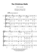 The Christmas Waltz SATB A Cappella