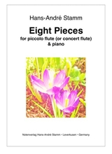 Eight Pieces For Flute And Piano