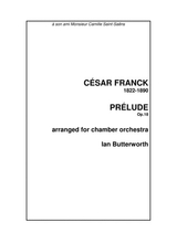 Franck Prlude Op 18 For Chamber Orchestra
