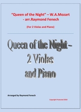 Queen Of The Night From The Magic Flute 2 Violas And Piano