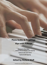 Piano Scales And Fingerings Keys With 6 Sharps