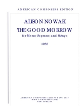 Nowaka The Good Morrow