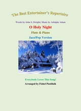 O Holy Night Piano Background For Flute And Piano Jazz Pop Version