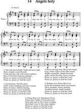 Angels Holy High And Lowly A New Tune To A Wonderful Old Hymn