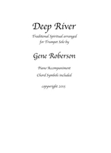 Deep River Bb Trumpet Solo With Piano Acc