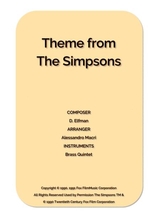Theme From The Simpsons