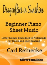 Dragonflies In Sunshine Beginner Piano Sheet Music Tadpole Edition