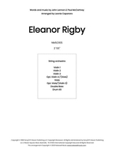 Eleanor Rigby Flexible String Ensemble
