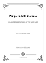 Bellini Per Piet Bell Idol Mio For Flute And Piano