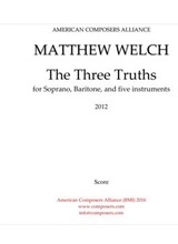 Welch The Three Truths