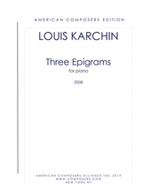 Karchin Three Epigrams