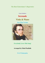 Serenade By Schubert Piano Background For Viola And Piano